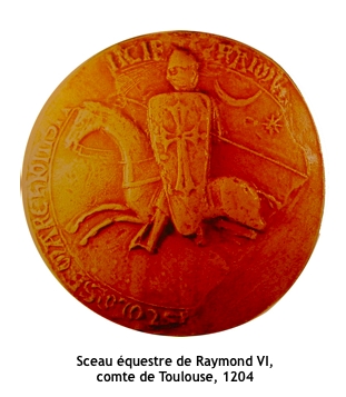 sceau raymond vi 1204
